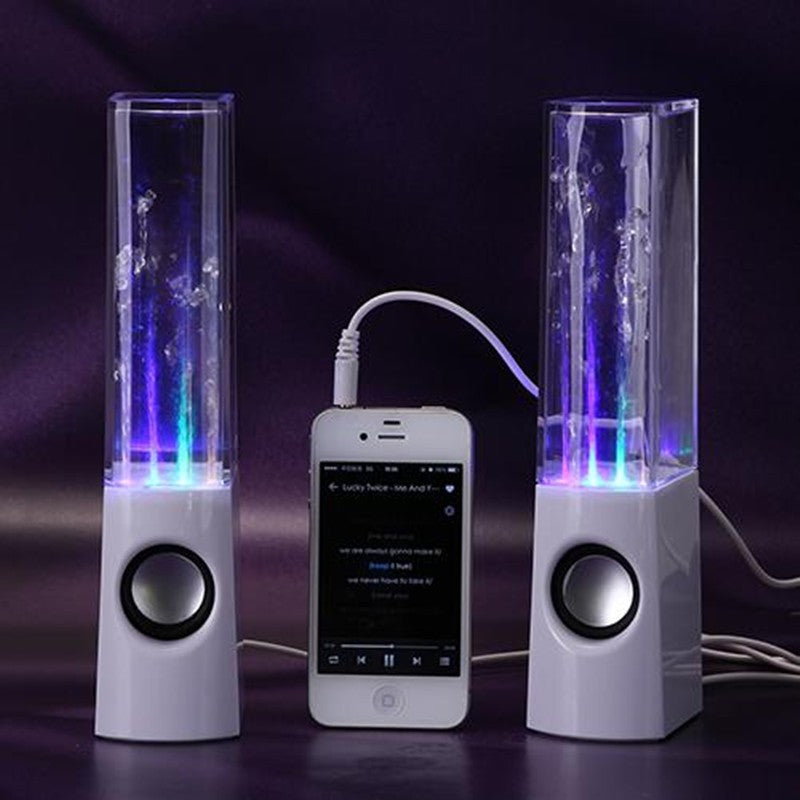 Dancing Water Speaker LED Light Fountain Speaker Family Party