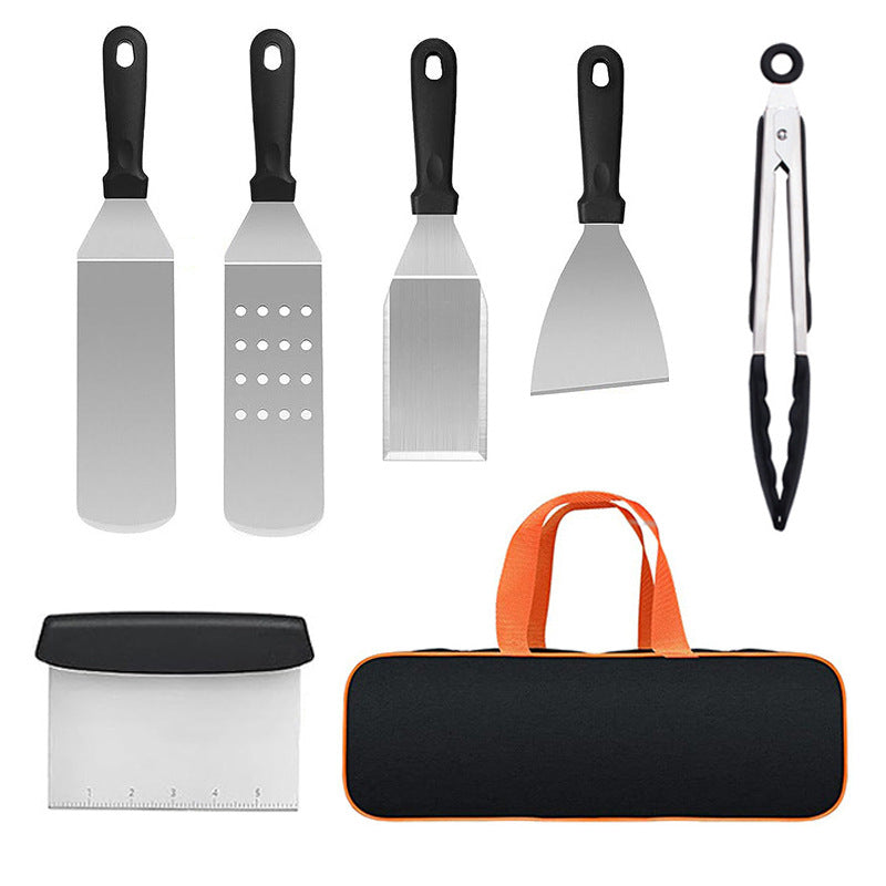 Cooking Shovel BBQ Shovel Teppanyaki Tool BBQ Combination Grill