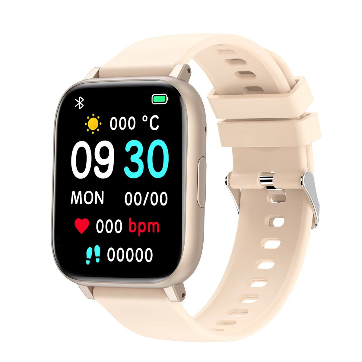Bluetooth Calling Smartwatch With Heart Rate And Blood Pressure Monitoring